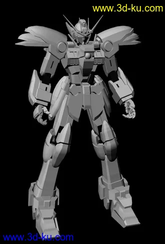 3D打印模型飞翼0 不过没翅膀 先发~~的图片