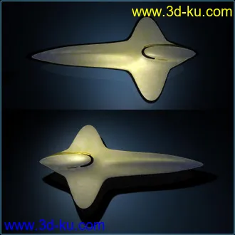 3D打印模型简单又漂亮的飞船mb格式,新年快乐!的图片