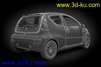 3D打印模型超精车模_12的图片