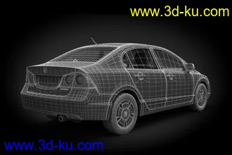 3D打印模型超精车模_13的图片