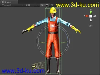 带材质贴图FBX模型unity3d直接可用成人马里奥的图片