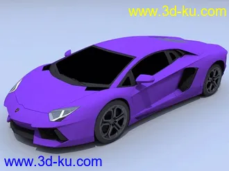 3D打印模型Lamborghini Aventador LP-700的图片