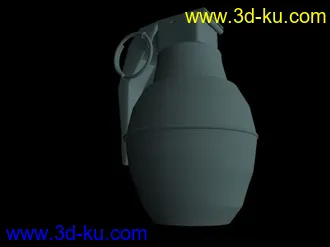 3D打印模型手榴弹的图片