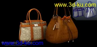 3D打印模型时尚 肩包的图片
