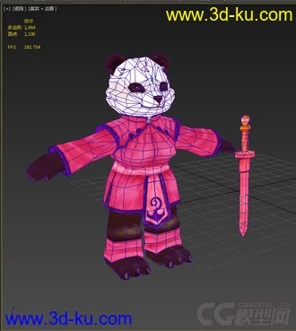 3D打印模型那个号熊猫的号密码忘了 用这个号的图片