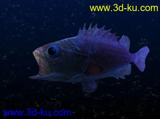 3D打印模型深海鱼的图片