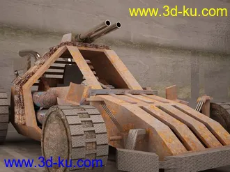 3D打印模型3架原创低模战车 ！！！！实用！！的图片