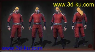 3D打印模型长发男和野人的图片