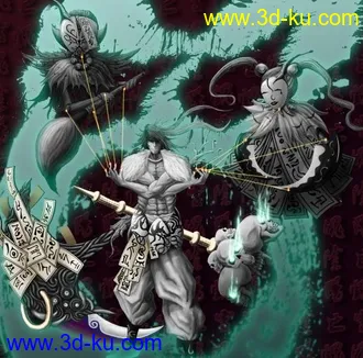 阴阳师模型的图片