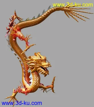 3D打印模型中国龙2012的图片