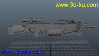 3D打印模型追月的图片