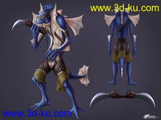 3D打印模型面试做的游戏素材考题大家分享吧的图片