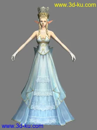 天堂2女主角模型的图片