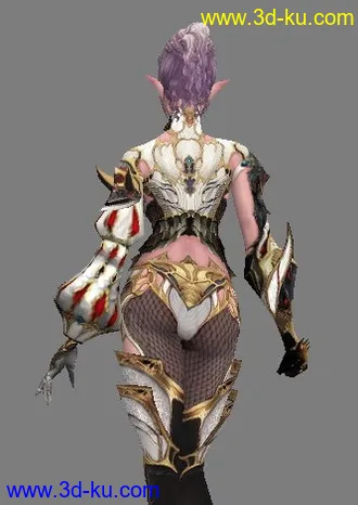 暗天使模型 全套动作模型(已绑)的图片