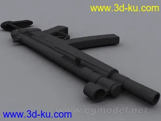 3D打印模型HK MP5冲锋枪的图片
