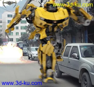 3D打印模型大黄蜂，擎天柱，铁皮的图片