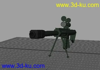 3D打印模型大炮狙击枪的图片