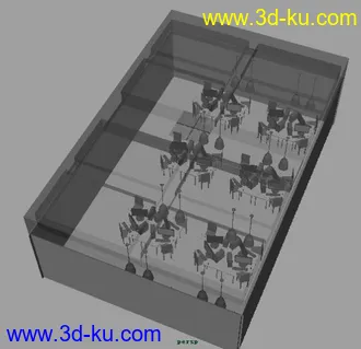 3D打印模型办公室的图片