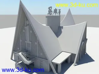 3D打印模型*******世博会里的 马来西亚展览馆********的图片