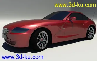 3D打印模型*********宝马跑车（Z4）高模**（加了几张渲染效果）*******的图片