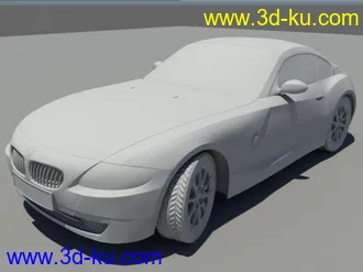 3D打印模型*********宝马跑车（Z4）高模**（加了几张渲染效果）*******的图片