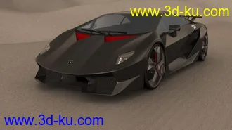 3D打印模型兰博基尼第六元素的图片