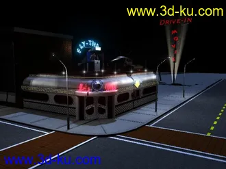 3D打印模型梦幻城市的图片