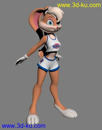 3D打印模型Lola bunny model的图片