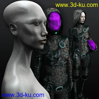 3D打印模型Quarian的图片