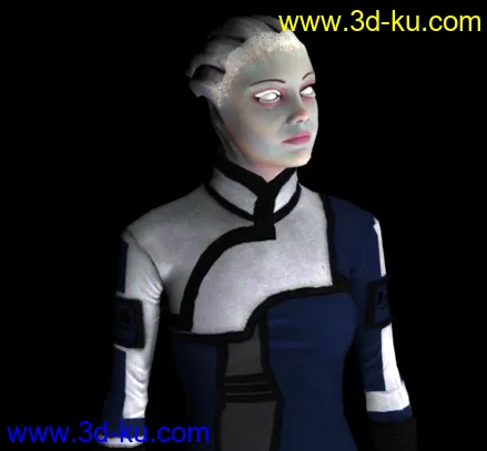 质量效应初代模型：Liara T Soni       （Mass Effect 1 ）的图片3