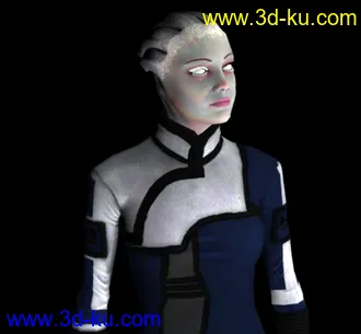 质量效应初代模型：Liara T Soni       （Mass Effect 1 ）的图片