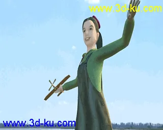 3D打印模型扔飞机,动画完整场景的图片