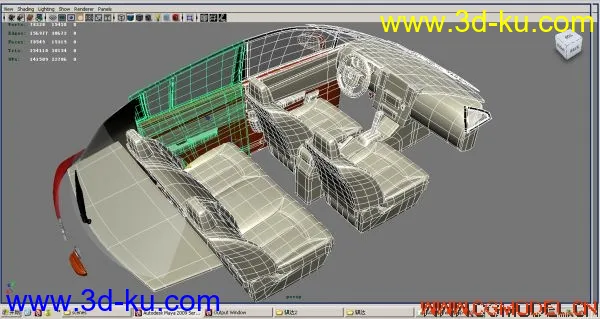 NISSAN TIIDA FOR MAYA2009模型的图片3