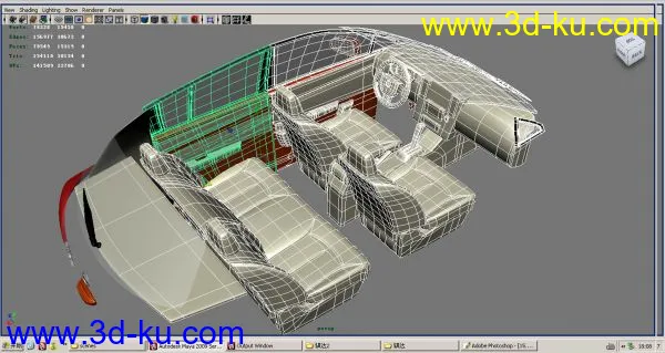 NISSAN TIIDA FOR MAYA2009模型的图片4