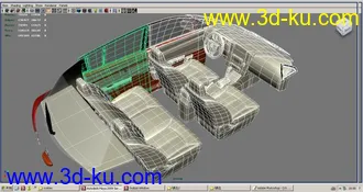 3D打印模型NISSAN TIIDA FOR MAYA2009的图片