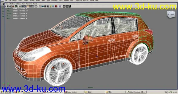 NISSAN TIIDA FOR MAYA2009模型的图片1