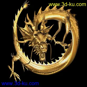 3D打印模型精模-----《龙》的图片