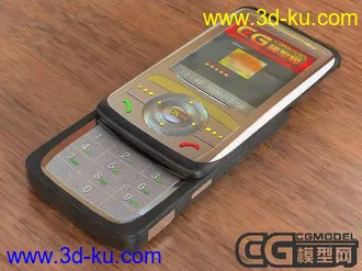 3D打印模型滑盖手机一部的图片