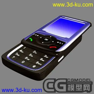 3D打印模型滑盖手机一部的图片