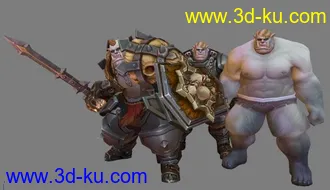 3D打印模型壮壮的图片