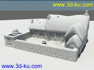 3D打印模型**************院落场景*************的图片