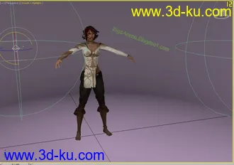 3D打印模型Prince of Persia Elika的图片