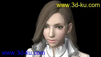 3D打印模型最终幻想带眼睛的mm的图片