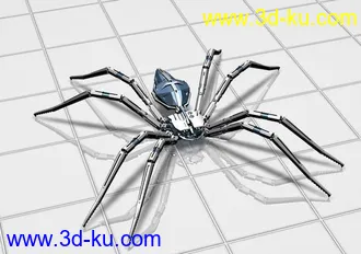 3D打印模型Spider model机械蜘蛛的图片