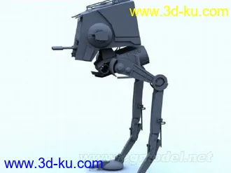 3D打印模型星战MT-ST步行机甲的图片