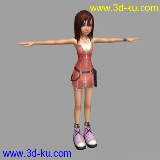 王国之心模型-Kairi02的图片