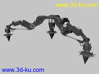 3D打印模型机甲狂龙的图片