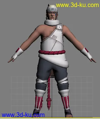 3D打印模型PS3究极风爆提取出来的-八尾人柱力的图片