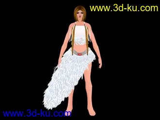 3D打印模型人物的图片