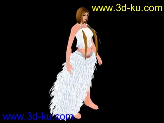 3D打印模型人物的图片